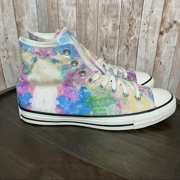 Converse CTAS Twisted Watercolor Tie-Dye High Top Sneaker Size 10.5 Men